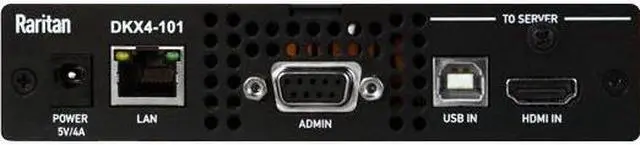 Alt view image 2 of 8 - Raritan Dominion Kx Iv-101 Ultra High Performance 1-Port 4K Kvm-Over-Ip Switch