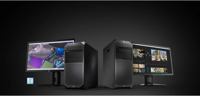 Alt view image 3 of 10 - HP Z6 G4 WorkStation Mini Tower Computer Xeon Silver 4214 32 GB 256 GB SSD W10P