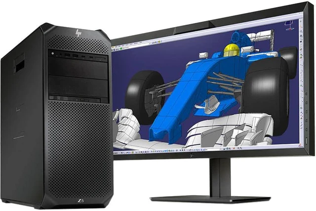 Alt view image 2 of 10 - HP Z6 G4 WorkStation Mini Tower Computer Xeon Silver 4214 32 GB 256 GB SSD W10P