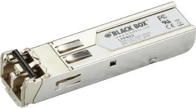 Alt view image 3 of 6 - Black Box SFP 155-Mbps Fiber with Extended Diagnostics 1310-nm Multimode 2 km LC