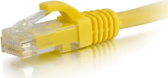 Alt view image 2 of 10 - C2G 50754 20 ft. Cat6a Snagless Unshielded (UTP) Ethernet Network Patch Cable - Yellow