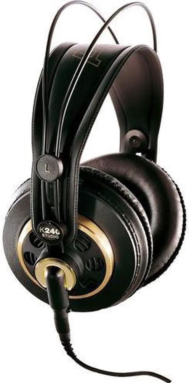 Alt view image 5 of 20 - AKG K240 Studio Professional Over-Ear, Semi-Open Stereo Headphones