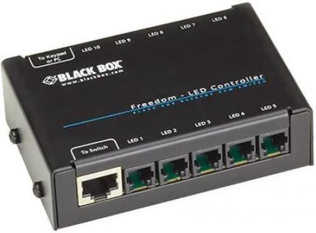 Alt view image 6 of 19 - Black Box ServSwitch Freedom LED Monitor Identification Kit