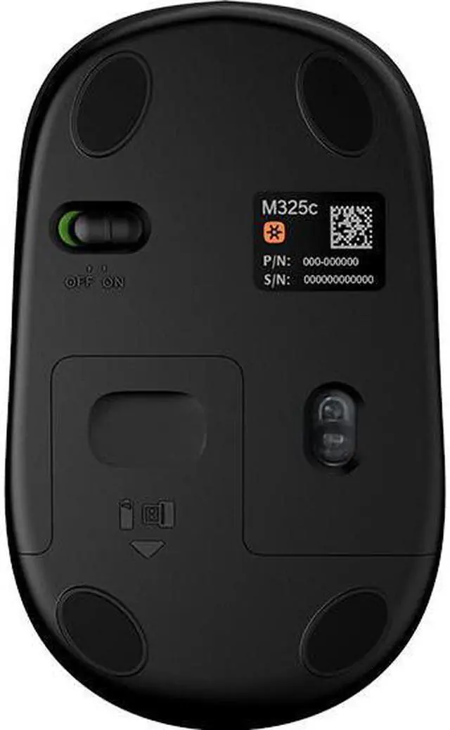 Alt view image 10 of 20 - Logitech 910005660 M325c Wireless Mouse in Blue Lagoon