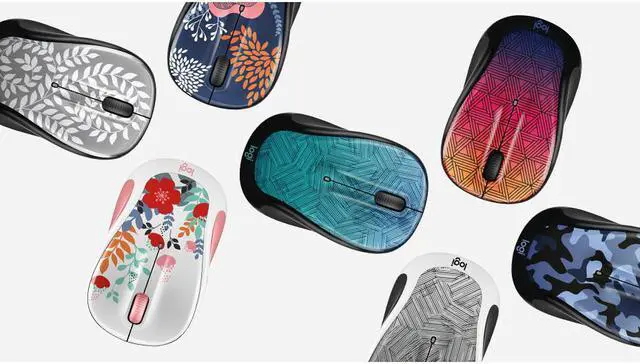 Alt view image 7 of 20 - Logitech 910005660 M325c Wireless Mouse in Blue Lagoon