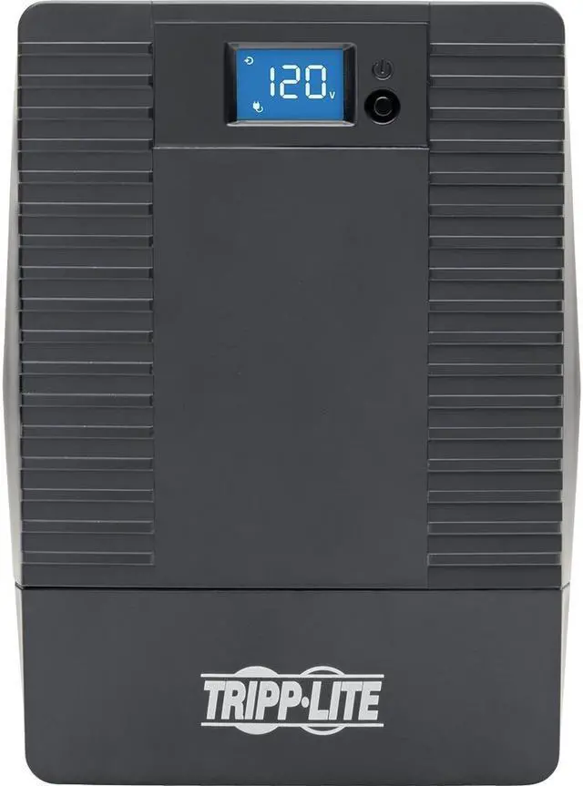 Alt view image 3 of 15 - Tripp Lite OMNIVS1500LCD Series 1440VA 900W Line-Interactive UPS - 8 NEMA 5-15R Outlets, AVR, 120V, 50/60 Hz, USB, Serial, LCD, Tower - Tower - AVR -8 Hour Recharge - 2 Minute Stand-by -120 V AC Input