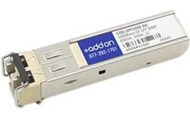 Alt view image 2 of 4 - AddOn - SFP (mini-GBIC) transceiver module - Gigabit Ethernet - 1000Base-SX