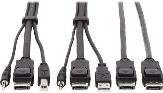 Alt view image 2 of 18 - Tripp Lite KVM Cable P783010DP