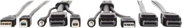 Alt view image 6 of 16 - Tripp Lite P783-010-DPU KVM Cable P783010DPU