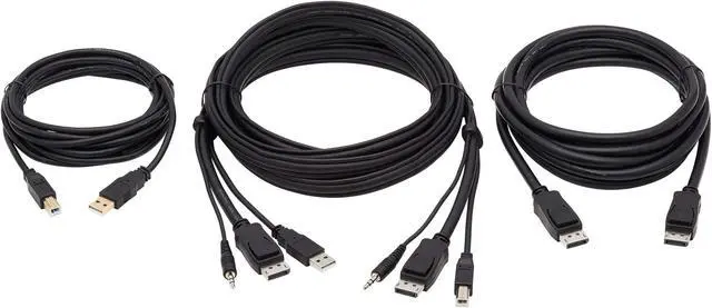 Alt view image 4 of 16 - Tripp Lite P783-010-DPU KVM Cable P783010DPU