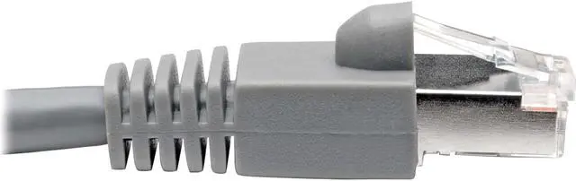 Alt view image 4 of 8 - Tripp Lite 5ft RJ-45 M/M Cat6a Snagless Shielded Patch Cable Gray N262005GY