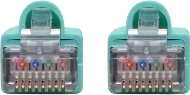 Main image of TRIPP LITE N262-003-AQ CAT6A 10G-CERTIFIED SNAGLESS SHIELDED STP NETWORK PATCH CABLE (RJ45 M/M), POE, A