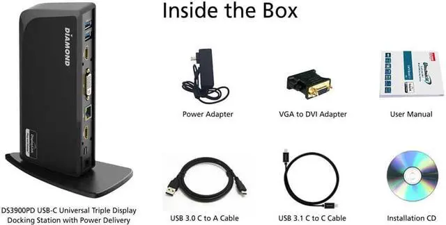 Alt view image 5 of 16 - 4PORT USB 3.0 TYPE-C DOCKING
