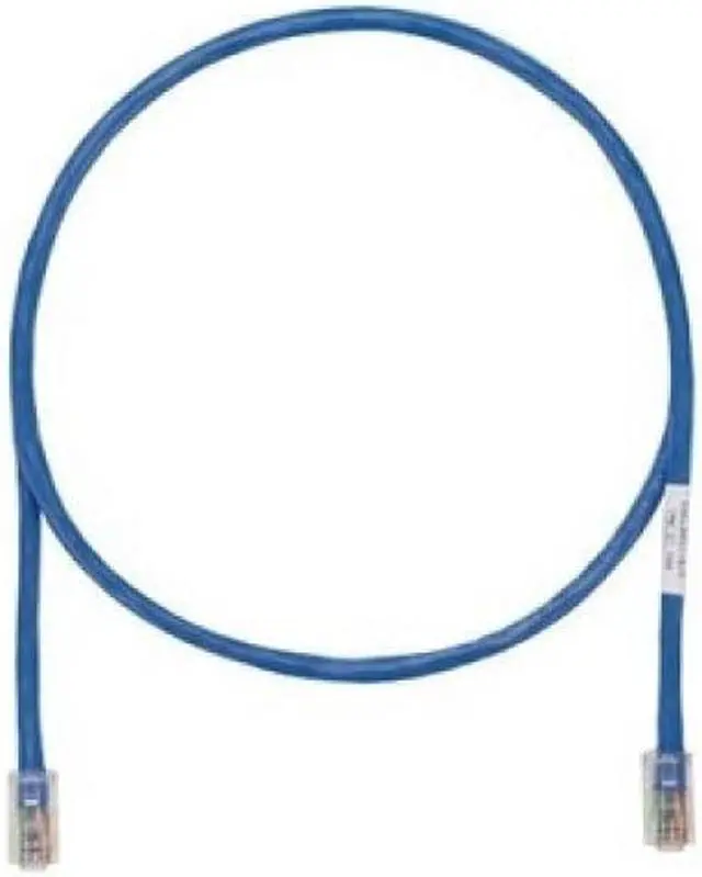 Alt view image 4 of 8 - Panduit UTPSP7BUY 7 ft. Cat 6 Blue Network Ethernet Cable