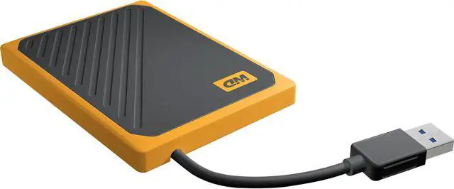 Alt view image 11 of 14 - WD 500G My Passport Go SSD Amber Portable External Storage, USB 3.0 - WDBMCG5000AYT-WESN