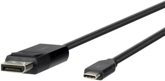 Alt view image 2 of 18 - Belkin 6ft USB-C to Display Port Cable