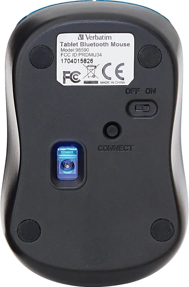 Alt view image 7 of 20 - VERBATIM CORPORATION 70239 BLUE LED ERGO MOUSE DARK TEAL