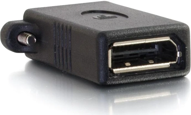 Alt view image 8 of 9 - C2g Displayport Female To Female Panel Mount Coupler