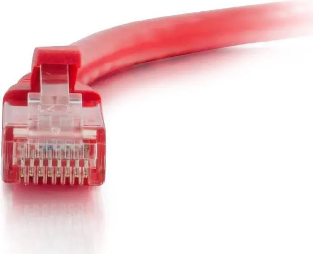 Alt view image 2 of 6 - C2G 50809 14 ft. Cat6a Snagless Unshielded (UTP) Ethernet Network Patch Cable - Red