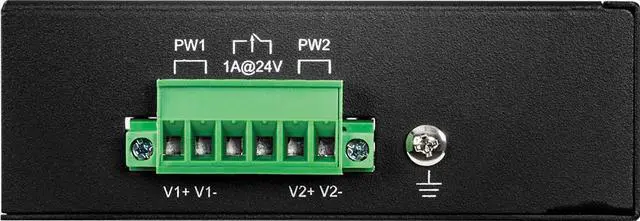 Alt view image 4 of 18 - TRENDnet 8-Port Industrial Fast Ethernet PoE+ DIN-Rail Switch,TI-PE80,8 x Fast Ethernet PoE+ Ports,IP30 Network Unmanaged Switch,200W PoE Power Budget, 1.6Gbps Switching Capacity