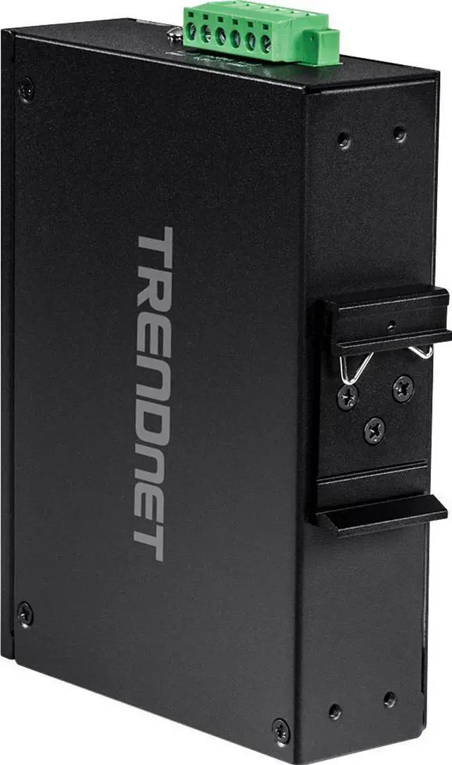 Alt view image 5 of 18 - TRENDnet 8-Port Industrial Fast Ethernet PoE+ DIN-Rail Switch,TI-PE80,8 x Fast Ethernet PoE+ Ports,IP30 Network Unmanaged Switch,200W PoE Power Budget, 1.6Gbps Switching Capacity