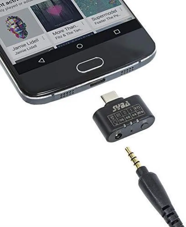 Alt view image 6 of 7 - Syba 96 KHz 24 Bit DAC Type-C Audio Adapter to 35mm Headphone Amplifier 3 Level EQ support