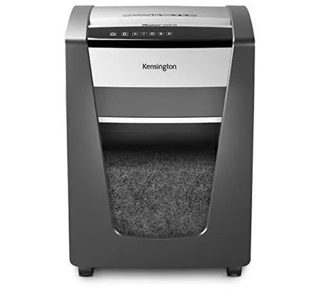 Alt view image 2 of 20 - Kensington - K52078AM - Kensington OfficeAssist Shredder M200-HS Anti-Jam Micro Cut - Continuous Shredder - Micro Cut -