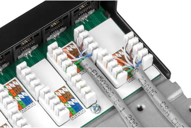 Alt view image 2 of 15 - TRENDnet TC-P24C6AHS 24-Port Cat6A Shielded Half-U Patch Panel