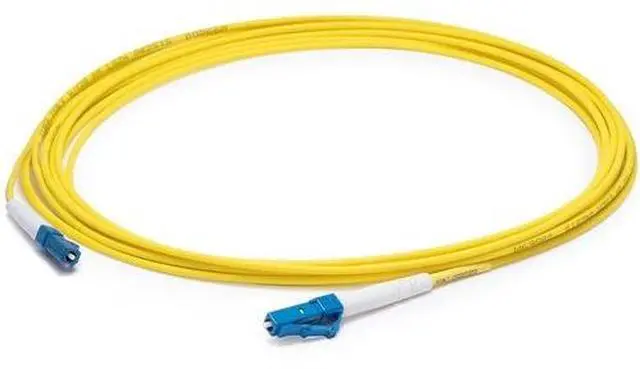 Main image of THIS IS A 5M LC (MALE) TO LC (MALE) YELLOW SIMPLEX RISER-RATED FIBER PATCH CABLE