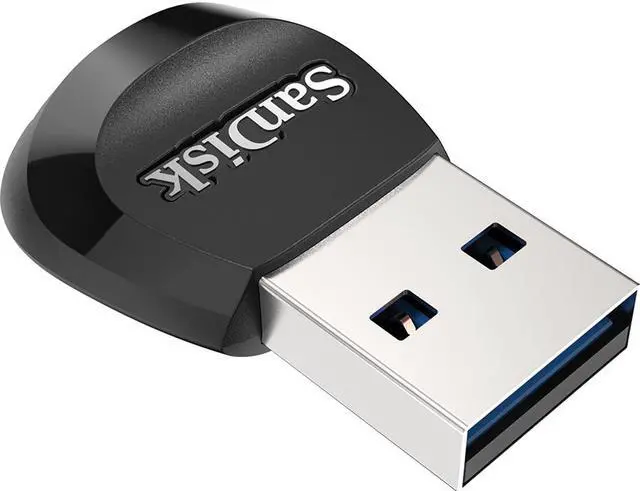 Alt view image 4 of 9 - SanDisk MobileMate USB 3.0 Card Reader #SDDR-B531-AN6NN