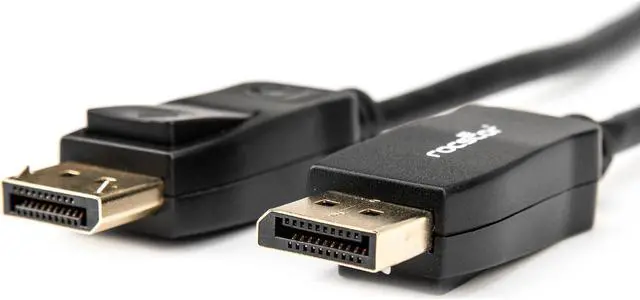 Alt view image 5 of 14 - Rocstor 3ft DisplayPort 1.2 Cable M/M - DP 4k