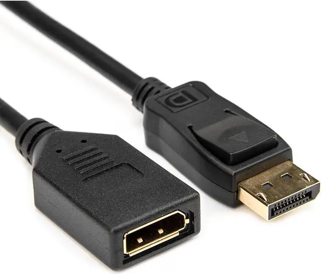 Alt view image 4 of 9 - Rocstor 6ft DisplayPort Video Extension Cable