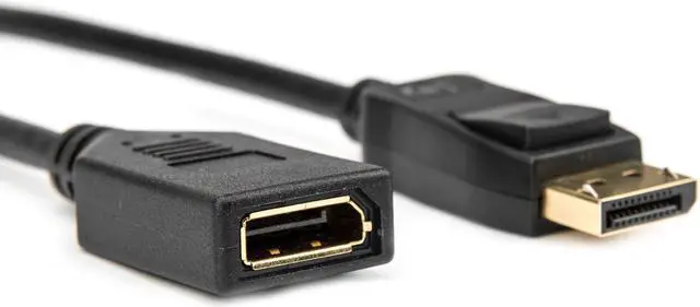 Alt view image 6 of 9 - Rocstor 6ft DisplayPort Video Extension Cable