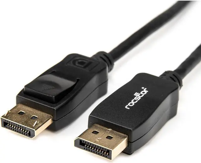 Alt view image 6 of 17 - Rocstor 10ft DisplayPort 1.2 Cable M/M - DP 4k