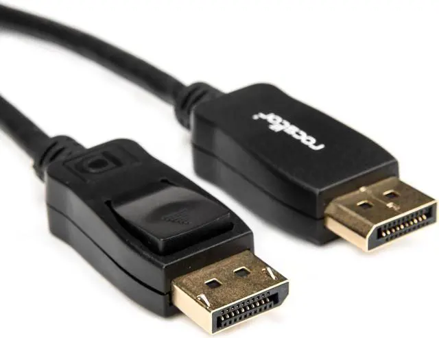 Alt view image 8 of 17 - Rocstor 10ft DisplayPort 1.2 Cable M/M - DP 4k