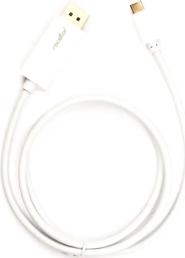 Alt view image 4 of 15 - Rocstor 3ft / 1m USB Type C to DisplayPort Cable - USB C to DP Cable - 4K 60Hz