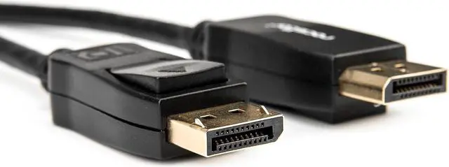 Alt view image 4 of 12 - Rocstor 12ft DisplayPort 1.2 Cable M/M - DP 4k