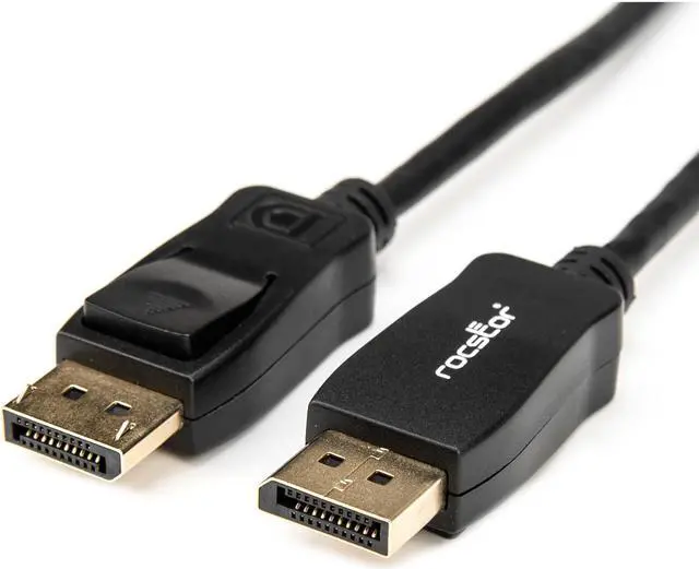 Alt view image 11 of 17 - Rocstor 15ft DisplayPort 1.2 Cable M/M - DP 4k