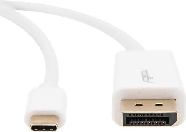 Alt view image 6 of 15 - Rocstor 3ft / 1m USB Type C to DisplayPort Cable - USB C to DP Cable - 4K 60Hz