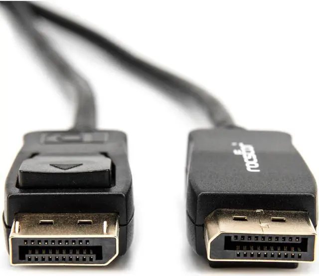 Alt view image 9 of 12 - Rocstor 12ft DisplayPort 1.2 Cable M/M - DP 4k