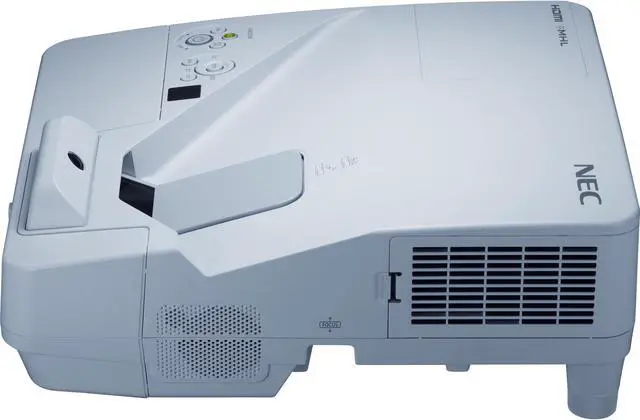 Alt view image 3 of 5 - NEC NP-UM352W WUXGA Ultra-Short Throw Projector with Interactivity and Whiteboarding 3500 lumens