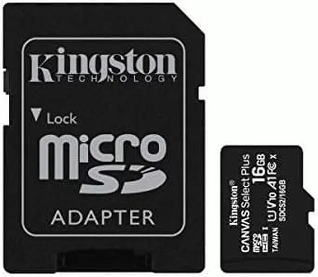 Alt view image 4 of 18 - Kingston Canvas Select Plus 16GB Flash Memory Card SDCS2/16GB
