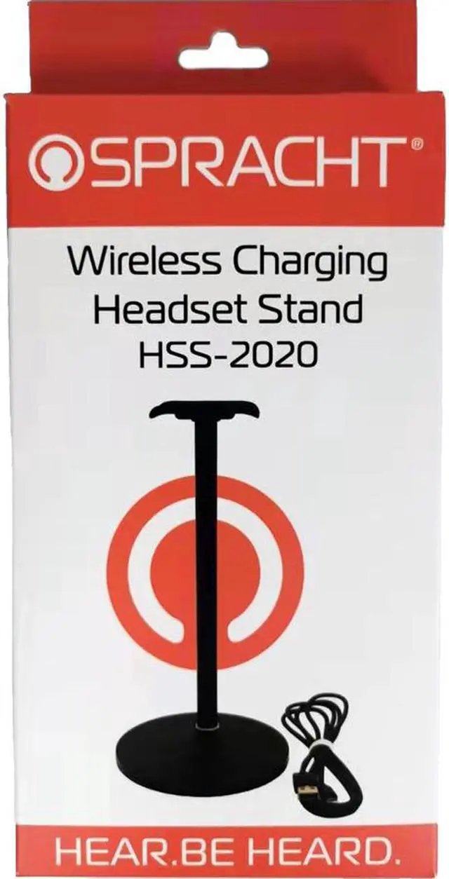 Main image of SPRACHT HSS-2020 WRLS CHARGING HEADSET STAND