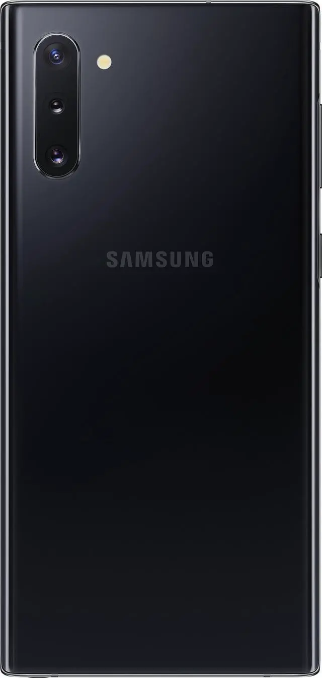 Alt view image 9 of 19 - Samsung Galaxy Note10 SM-N970U1 6.3" Smartphone 256GB Android 9.0 Pie Aura Black
