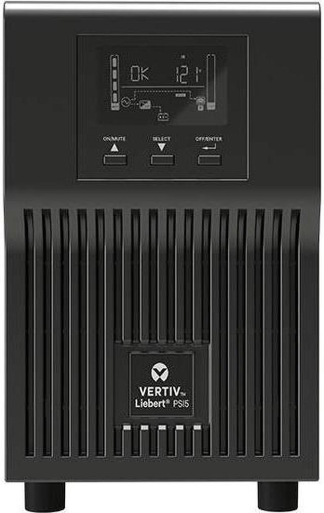 Alt view image 2 of 5 - Liebert PSI5 UPS - 750 VA 675W 120V Line Interactive AVR Mini Tower UPS, 0.9 Power Factor (PSI5-750MT120)