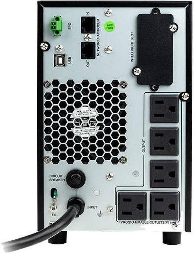Alt view image 3 of 5 - Liebert PSI5 UPS - 750 VA 675W 120V Line Interactive AVR Mini Tower UPS, 0.9 Power Factor (PSI5-750MT120)