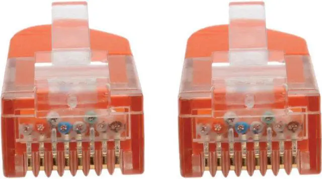 Alt view image 4 of 11 - 50' Cat6 Mlded Ptch Cbl Orange