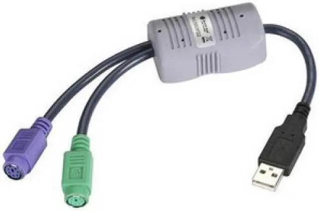 Alt view image 2 of 11 - BLACK BOX NETWORK SERVICES - USB TO PS/2 FLASH-UPGRADABLE CONVERTER C