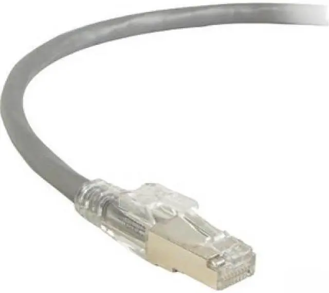 Alt view image 2 of 6 - GIGATRUE 3 CAT6. SHIELDED PATCH CORD GRAY 20FT