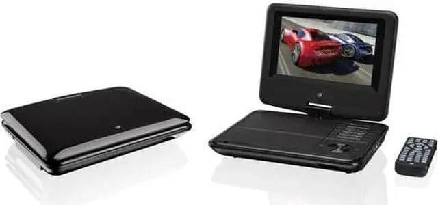 Alt view image 4 of 7 - Gpx Pd701b Portable Dvd Player - 7" Display - 480 X 234 - Black